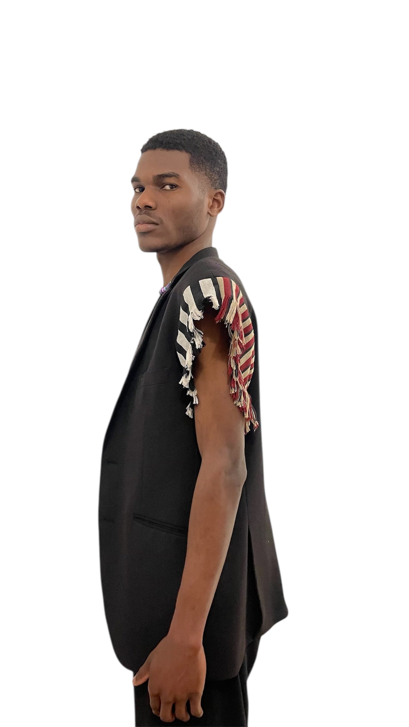 Veste à épaulettes