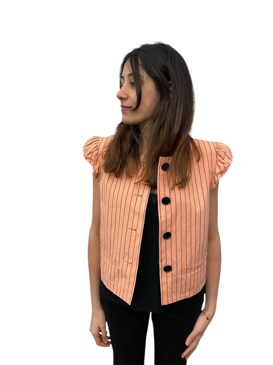 Veste à épaulettes